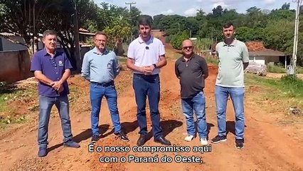 Moreira Sales aplica 1,1 milhão em asfalto em Paraná do Oeste