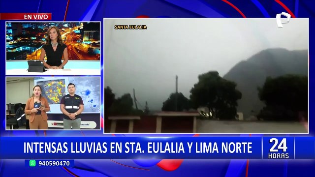 Senamhi pronostica lluvias en Lima Metropolitana hasta el sábado 2 de marzo