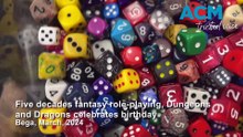 Five decades fantasy roleplaying, Dungeons and Dragons celebrates birthday