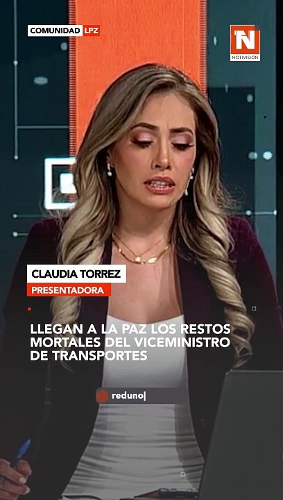 Llegan a la sede de gobierno los restos mortales del viceministro de Transportes, Israel Ticona.