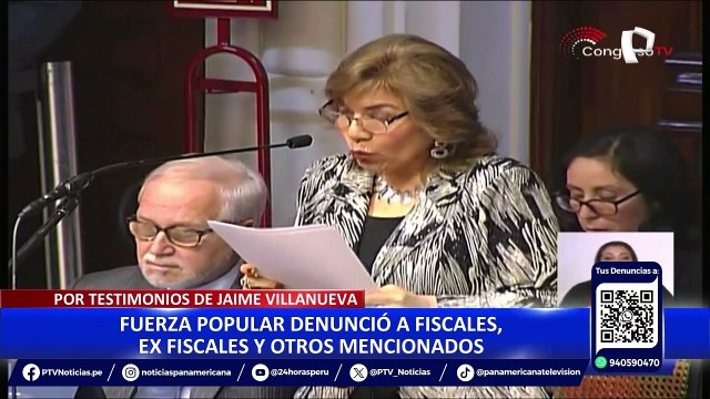 Congreso: reacciones por denuncia de Fuerza Popular contra Gorriti y fiscales Vela y Domingo Pérez