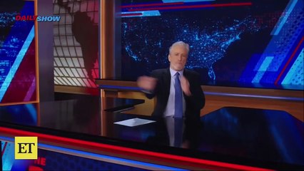 The Daily Show's Jon Stewart Fights Tears On Air After Death of Family Dog