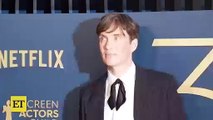 Cillian Murphy Dons Pinstripe Suit at SAG Awards