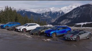 Winter call - Lamborghini fuga a Courchevel