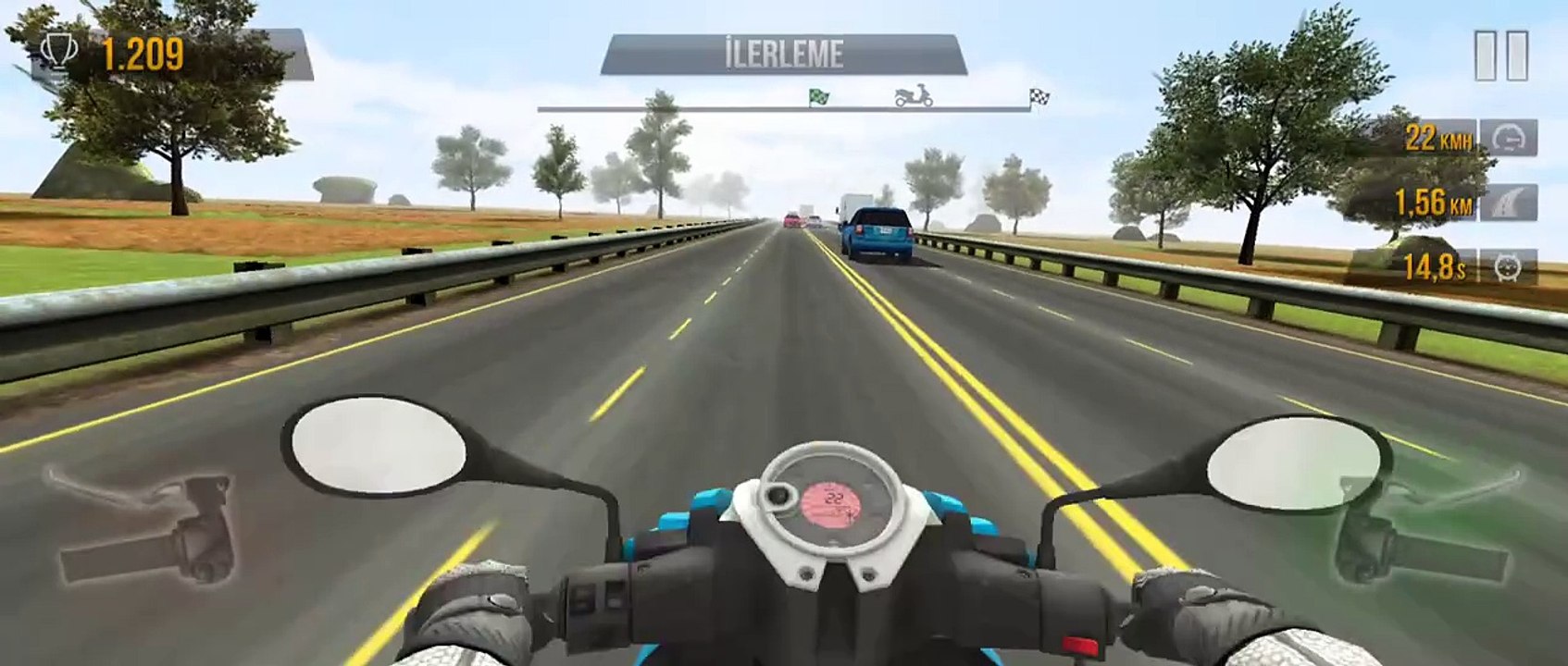 Traffic Rider (Part 2) ll Trafik Sürücüsü - Motosiklet Yarışı