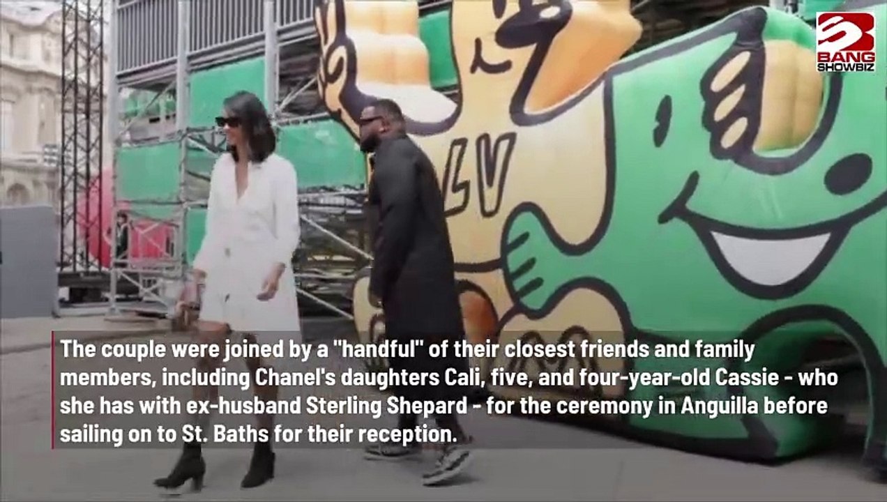 Supermodel Chanel Iman Weds Davon Godchaux in Romantic Caribbean Yacht