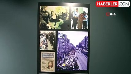 Ümraniye'de 28 Şubat darbesinin yıl dönümünde sergi ve söyleşi düzenlendi