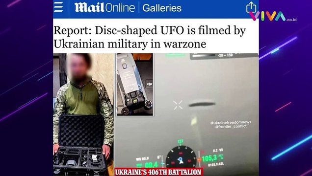 Objek Misterius Gentayangi Zona Konflik Ukraina