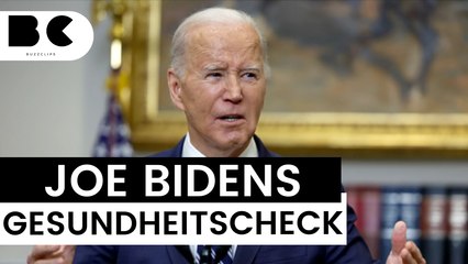 Joe Biden: So steht es laut offiziellem Gesundheitscheck um den Präsidenten