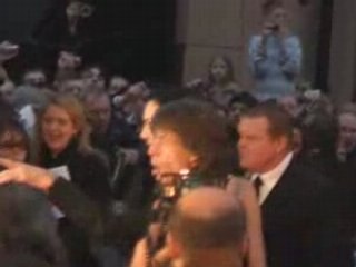 Mick Jagger & L'Wrenn Scott: Shine a Light London Premiere