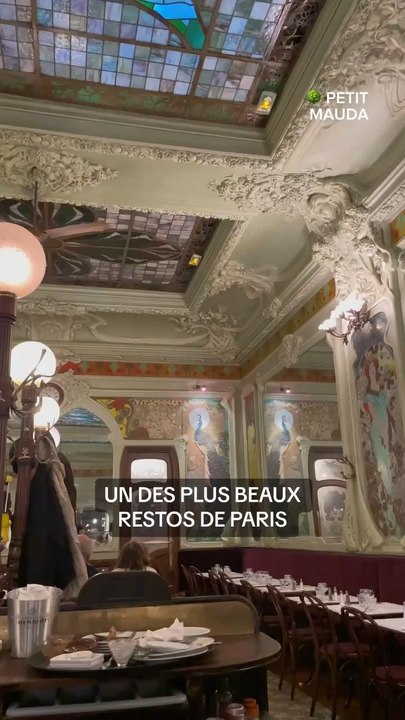 Un des plus beaux restos de Paris  ✨Découvrez l'ambiance chaleureuse et les délices culinaires du Bouillon Julien, un lieu emblématique de Paris ! ‍  #petitmauda #bouillonjulien #onmangeou #adresse #cuisinefrancaise #restoparisien