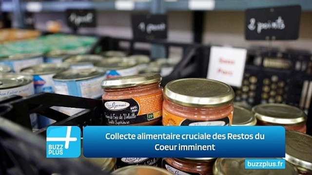 Collecte alimentaire cruciale des Restos du Coeur imminent