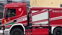 Incendio Truccazzano, ultimi focolai spenti dai vigili del fuoco: ecco cosa resta del capannone