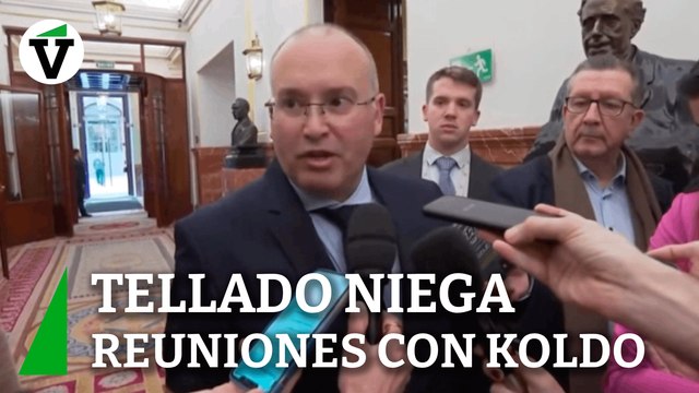 Tellado niega haberse reunido con Koldo García ni nadie de la trama