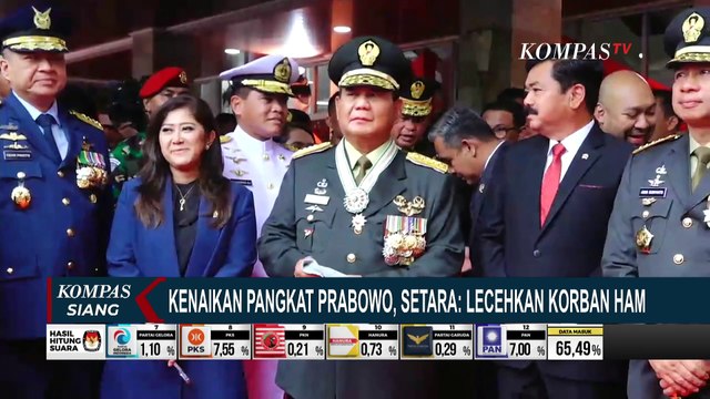 PDIP soal Pangkat Kehormatan untuk Prabowo Subianto: Hanya untuk Prajurit Aktif, Bukan Pensiun