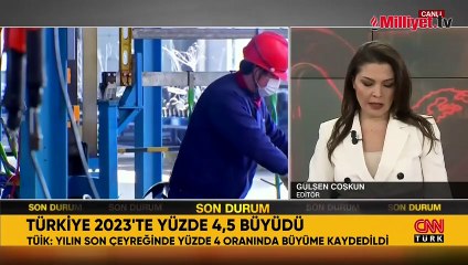 Türkiye'nin büyüme rakamları belli oldu! Bakan Şimşek'ten ilk değerlendirme