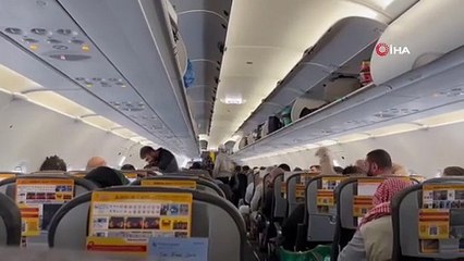 Sisten dolayı uçaklar Sabiha Gökçen Havalimanı’na işin yapamadı