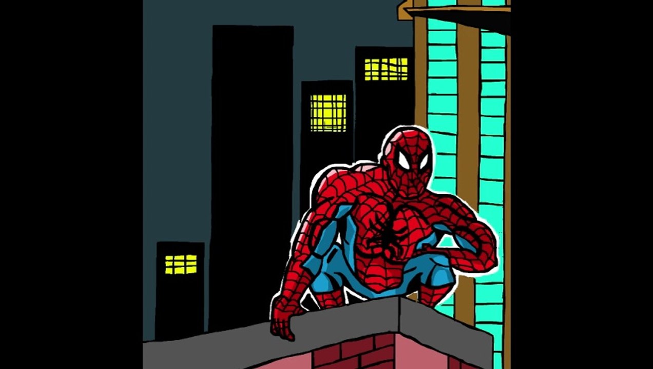 Speed Drawing The Amazing Spider-Man Out Of My Head