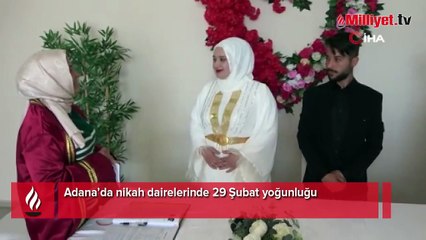 Özellikle seçtiler! Dört yılda bir gelen mutluluk