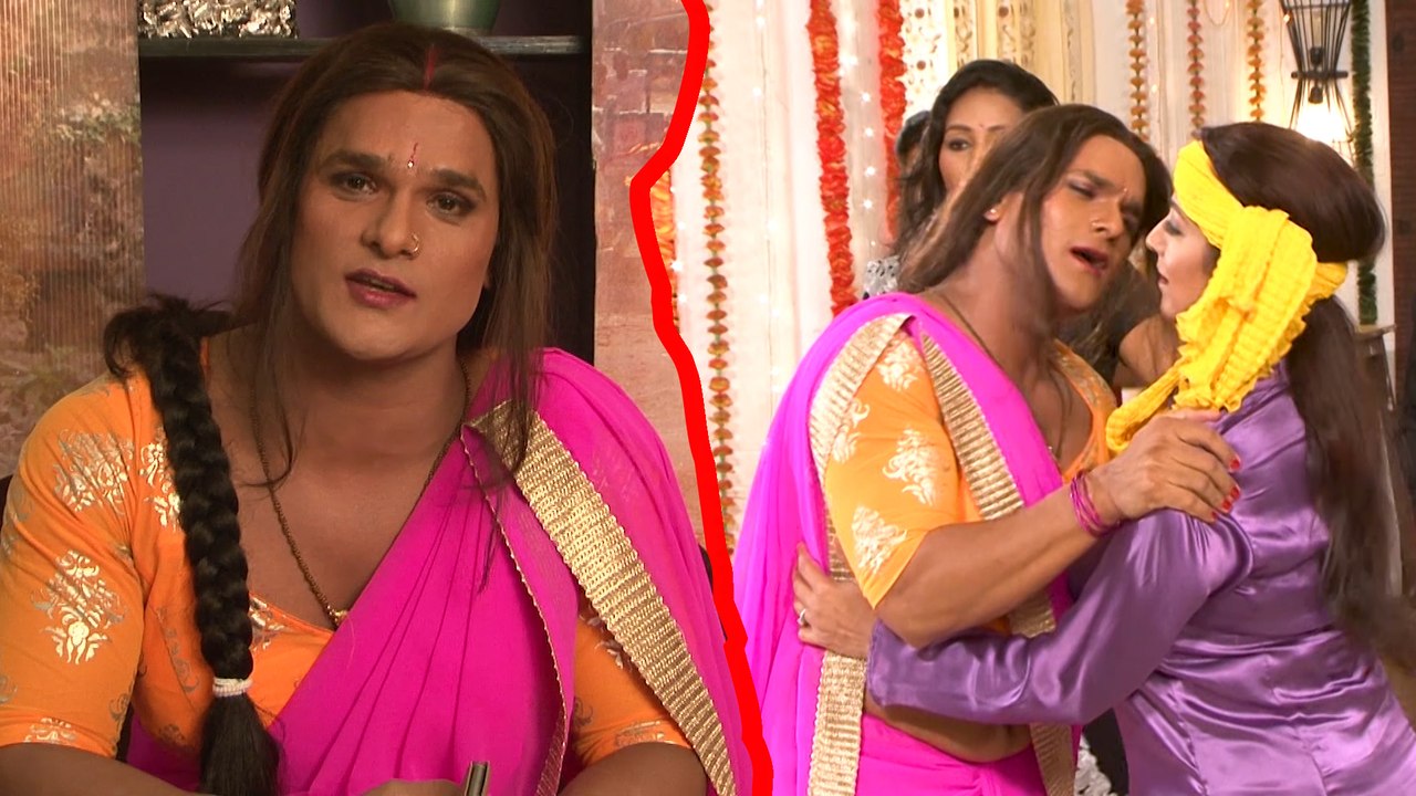 फिल्म Hogi Pyar Ki Jeet की हीरोइन से मिलने के लिए Khesari ने पहनी साड़ी, गाया होंठ लाली गाना