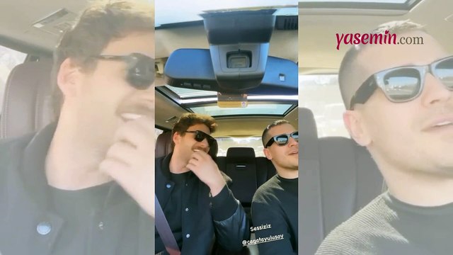 O anlar sosyal medyada gündem oldu! Çağatay Ulusoy ve Mustafa Koç düet yaptığı anları paylaştı
