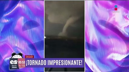 Tornado deja severas afectaciones en Chicago