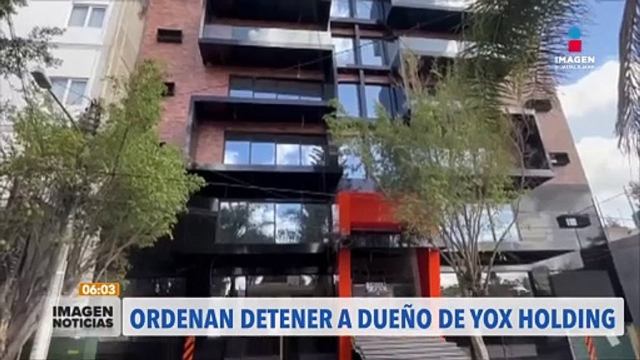 Orden de aprehensión a dueño de Yox Holding | #ImagenNoticiasGDL con Ricardo Camarena