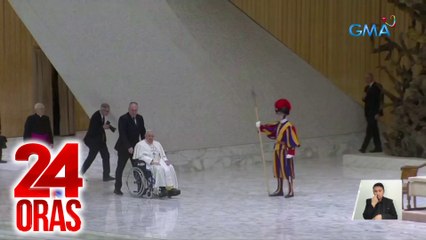 Pope Francis, balik-Vatican na matapos sumailalim sa checkup dahil sa mild flu | 24 Oras