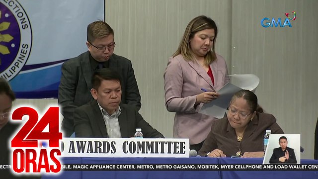Para iwas-duda kaya hiwalay ang bid para sa voting machine at transmission, ayon sa Comelec | 24 Oras