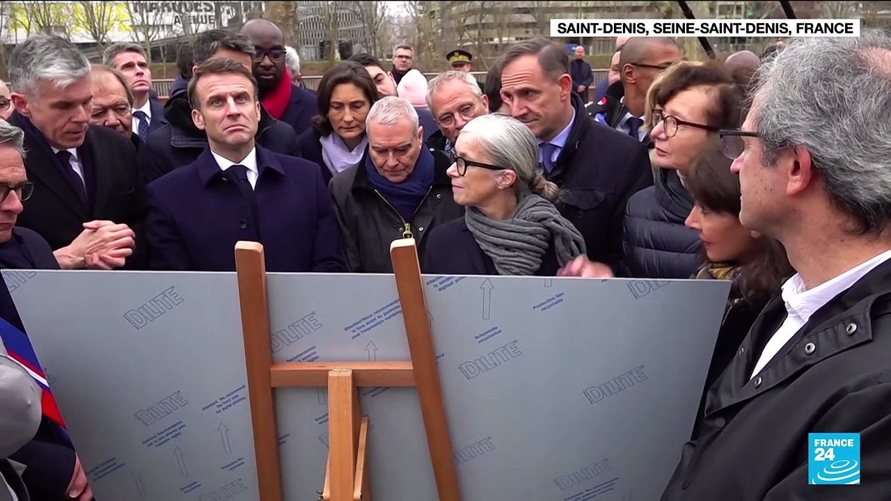 Olympics 2024: Paris athletes' village inaugurated as Macron visits site