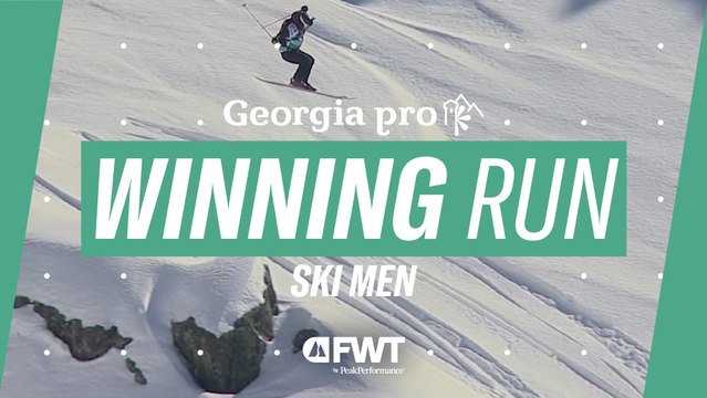 Ski Men Winning Run I 2024 Georgia Pro