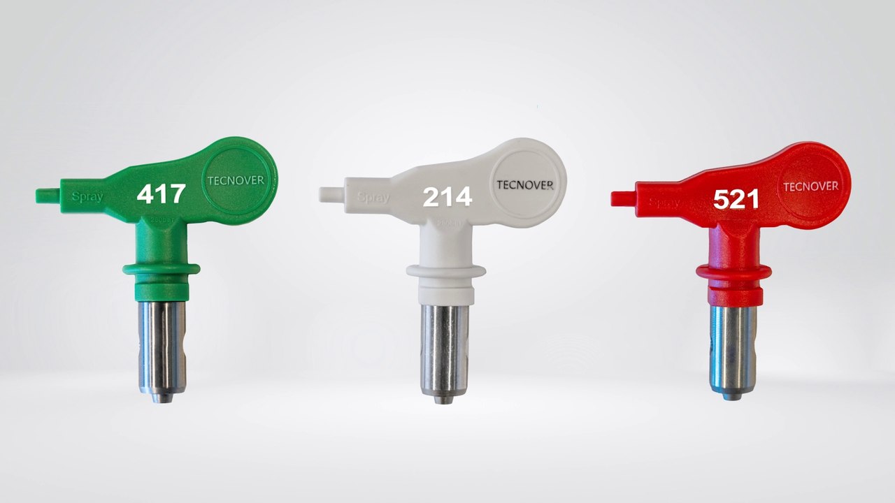 The Guide to TECNOVER Paintip Airless nozzles