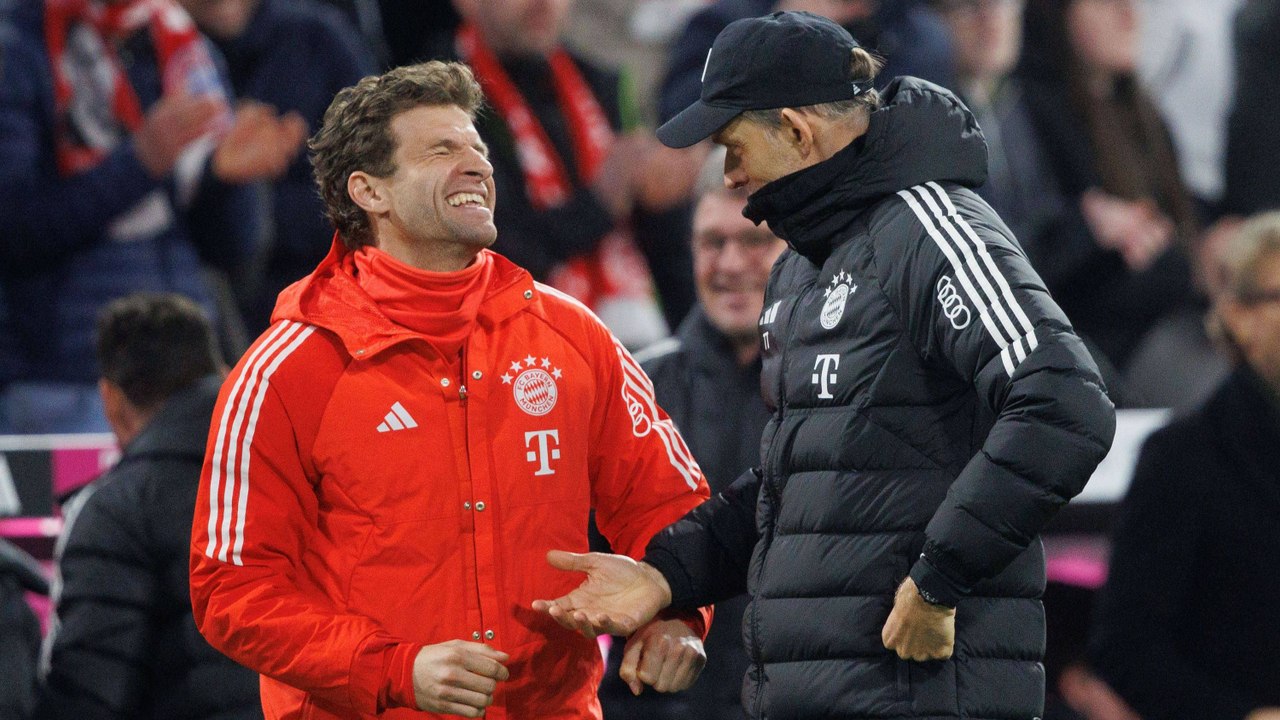 Tuchel: 'Wenn Sie sehen, wie Thomas mit mir flachst...'