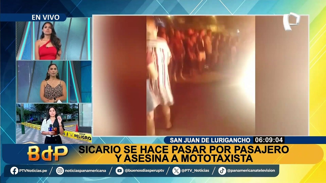 Crimen en SJL: sicarios se hacen pasar por pasajeros y asesinan a mototaxista
