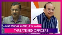 Delhi CM Arvind Kejriwal Alleges LG VK Saxena Threatened Officers To Stall Bus Marshal Scheme