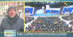 Presidente ruso dirige su mensaje anual a la Asamblea Federal