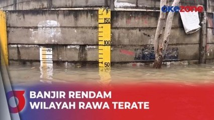 Download Video: Banjir Rendam Wilayah Rawa Terate Jakarta Timur, Warga Mulai Dievakuasi