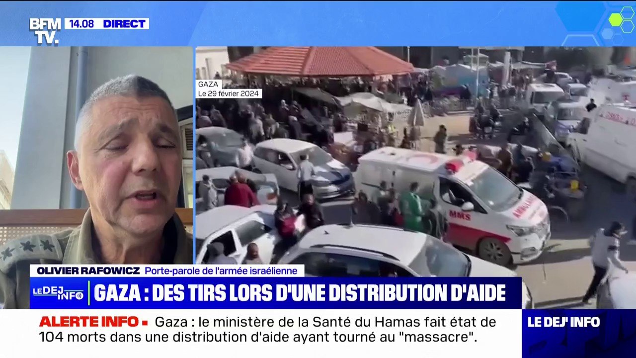 Distribution meurtrière d'aide à Gaza: "Le Hamas veut prendre d'assaut l'aide humanitaire, la contrôler et la vendre" affirme le porte-parole de l'armée israélienne