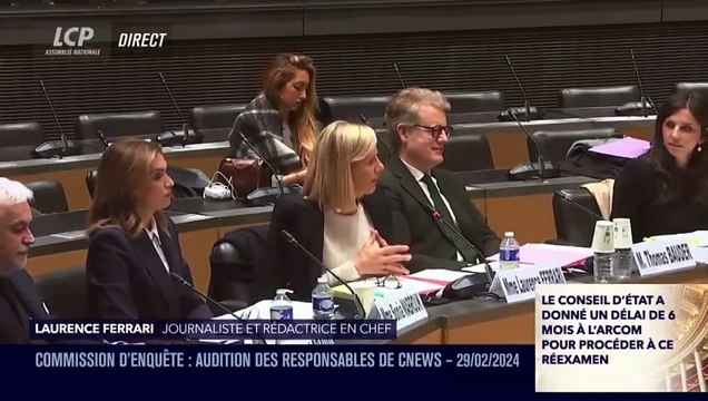Audition dirigeants de CNews : Quand le président LFI de la commission d'enquête de l'Assemblée nationale affiche un mépris insupportable et se fait recadrer par Laurence Ferrari...
