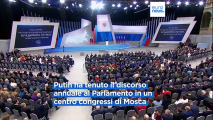 Putin: "Abbiamo armi per colpire i Paesi occidentali"