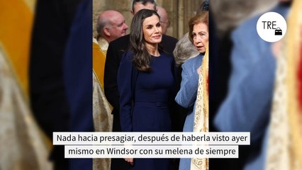 La Reina Letizia se ha cortado el pelo de forma drástica y repentina y podría significar más de lo que parece
