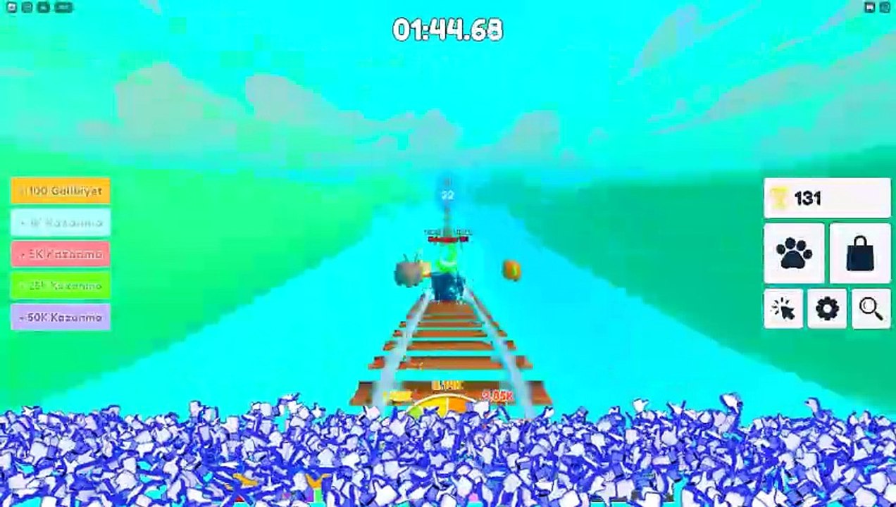 EN HIZLI TIKLAYAN EN HIZLI GİDER HARİKA YARIŞ | CART RIDE RACE CLICKER | HAN KRAL EKİP