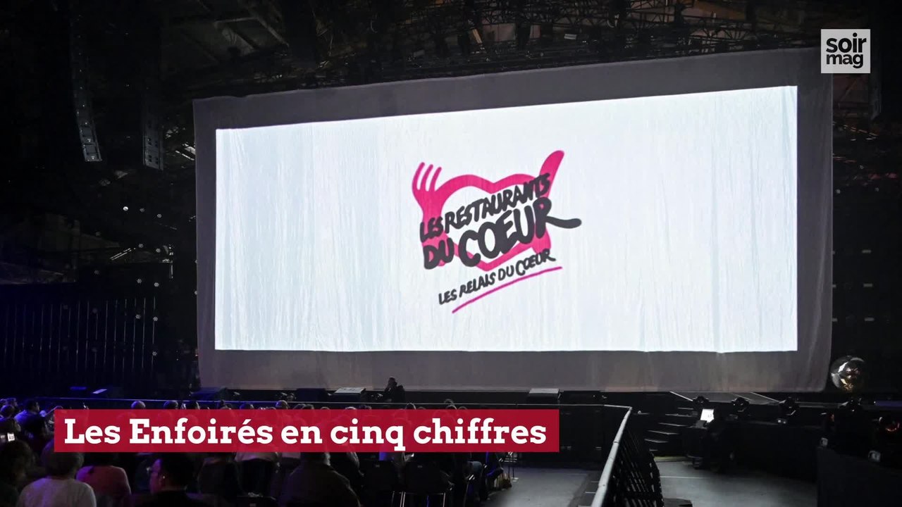 Les Enfoirés en cinq chiffres