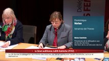 100% Sénat - Audition de Judith Godrèche