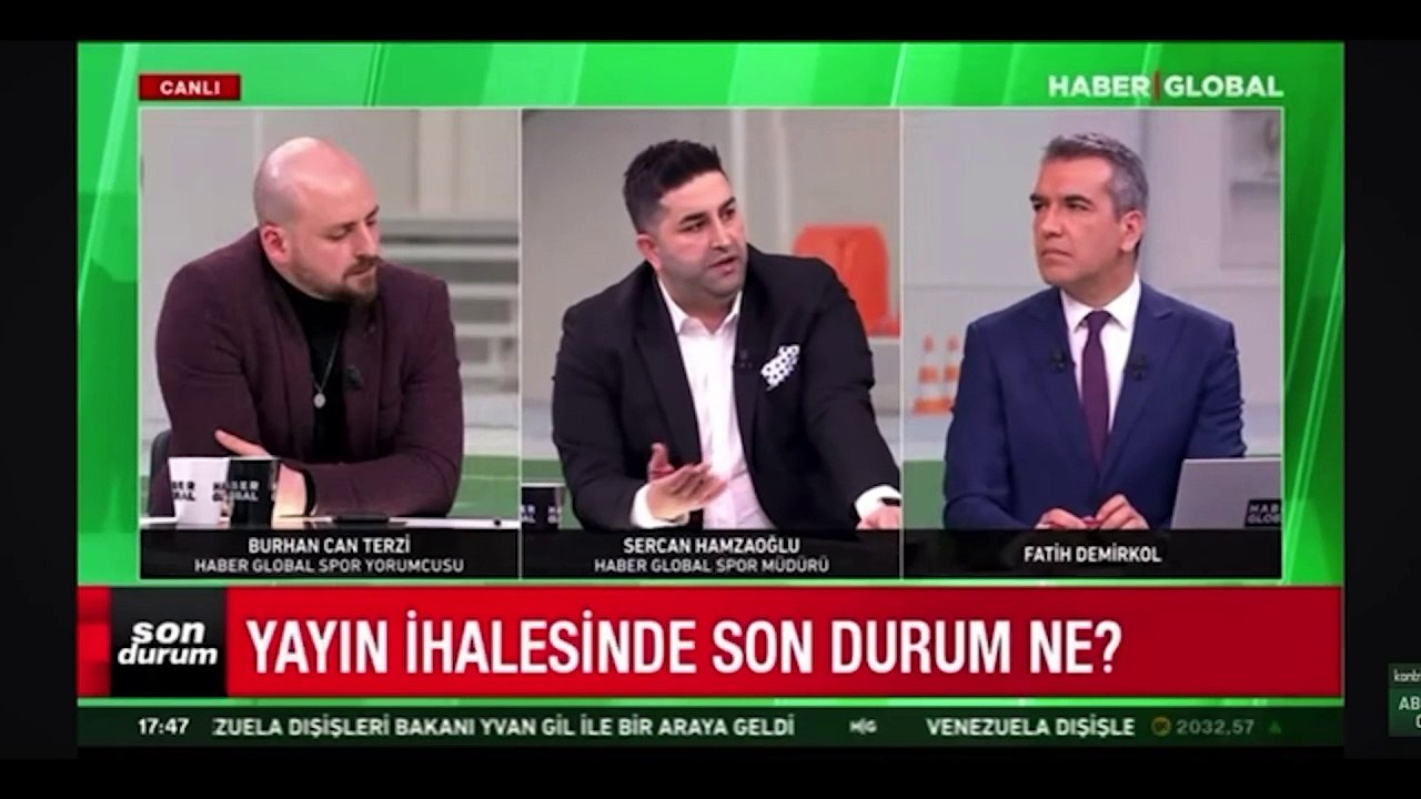Sercan Hamzaoğlu'dan yayın ihalesi yorumu