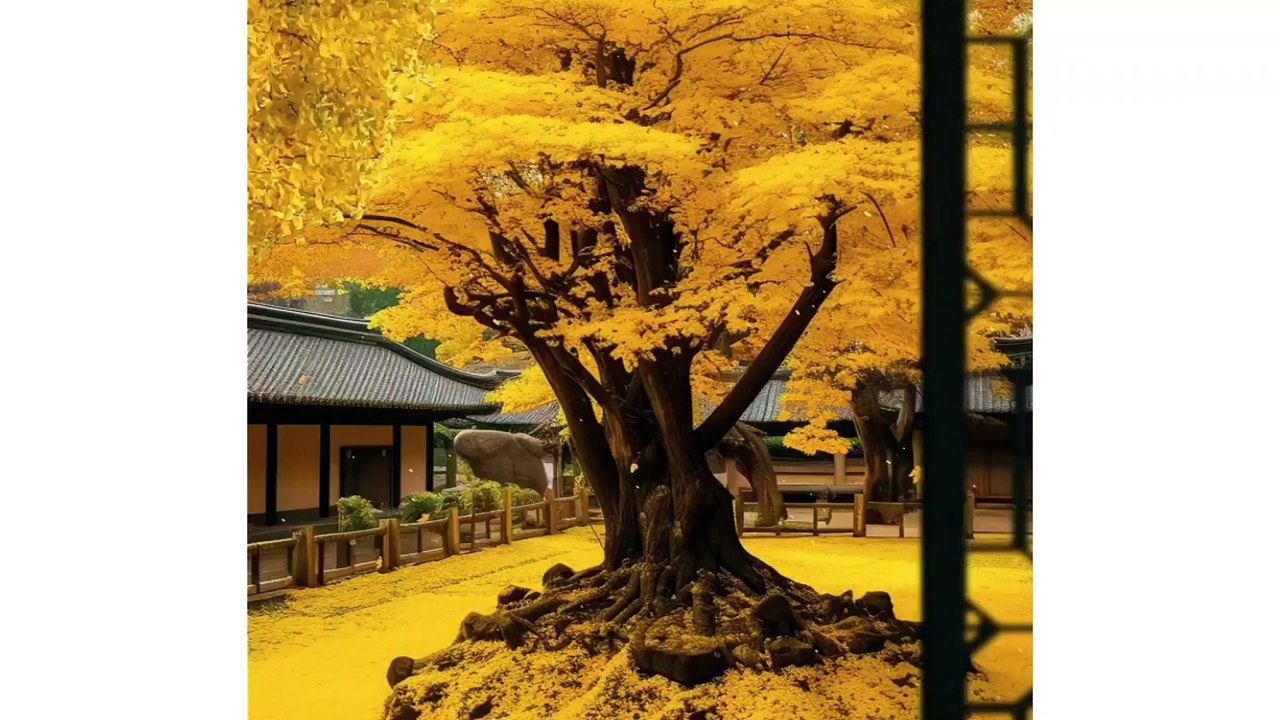 Yellow tree