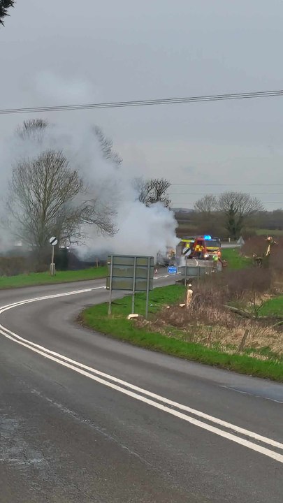 Bottesford vehicle fire