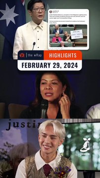 Rappler's highlights: Marcos in Australia, Lorraine Badoy, SB19's Justin | The wRap | Feb 29, 2024