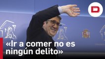 El PSOE considera «delirantes» las noticias que buscan «ensuciar»: «Un empresario se reúne con mucha gente»