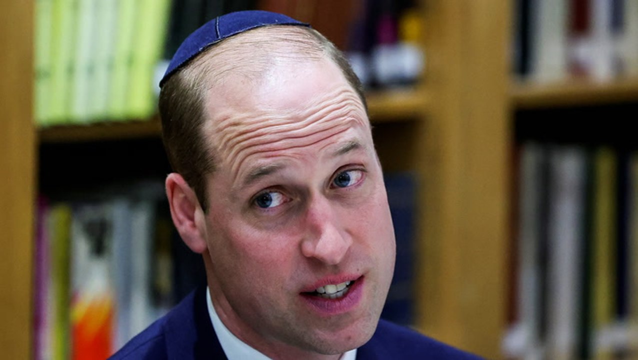 Prince William seen in public for first time af...